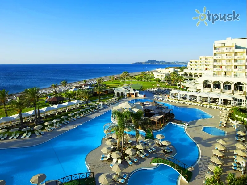 Фото отеля Rodos Palladium Leisure & Wellness 5* Rodas Graikija išorė ir baseinai