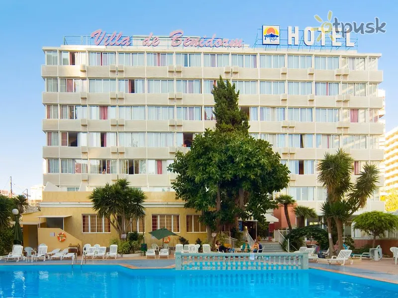 Фото отеля Magic Villa Benidorm Hotel 3* Kosta Blanka Ispanija išorė ir baseinai