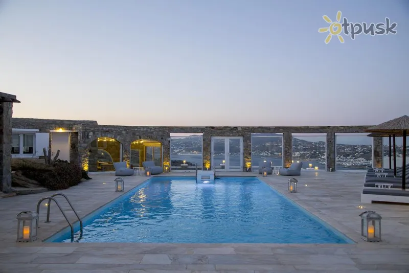 Фото отеля Petrolefko Villa 4* par. Mykonos Grieķija ārpuse un baseini