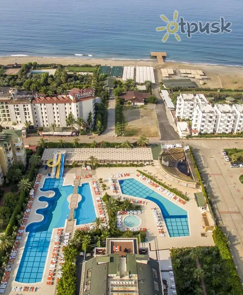 Фото отеля Hedef Resort & Spa Hotel 5* Alanija Turkija išorė ir baseinai