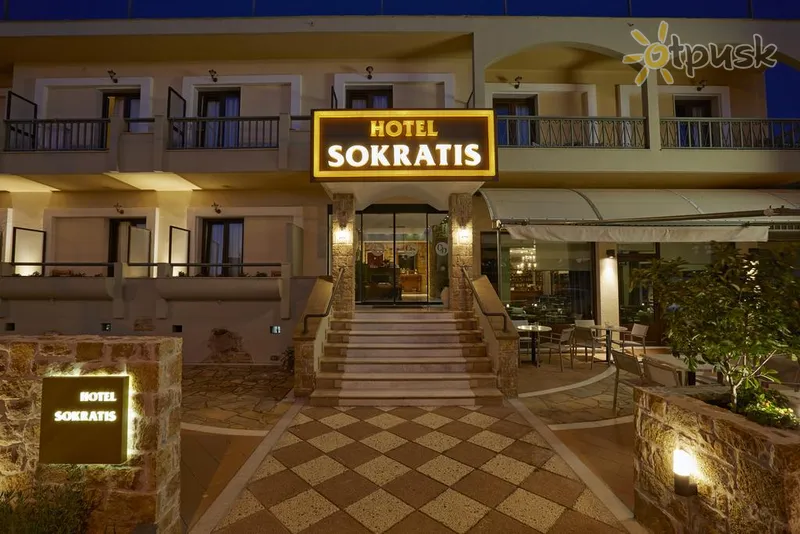 Фото отеля Sokratis Hotel 2* Halkidiki — Kasandra Grieķija ārpuse un baseini