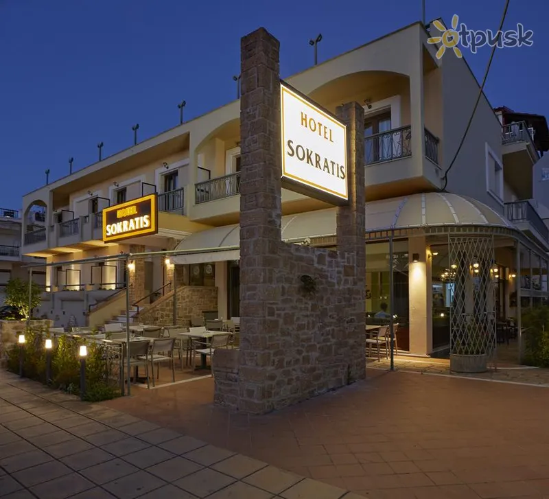 Фото отеля Sokratis Hotel 2* Халкідікі – Кассандра Греція екстер'єр та басейни