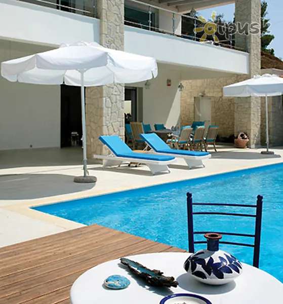 Фото отеля Dina in Nea Skioni Villa 3* Халкідікі – Кассандра Греція екстер'єр та басейни