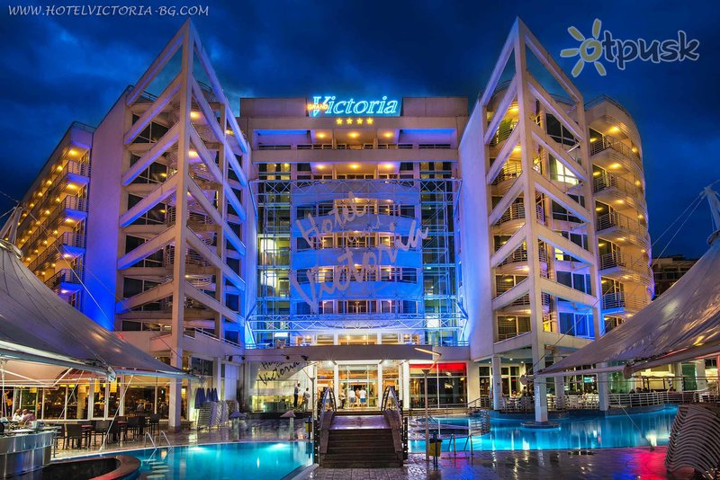 Фото отеля Effect Grand Victoria Hotel 4* Солнечный берег Болгария экстерьер и бассейны