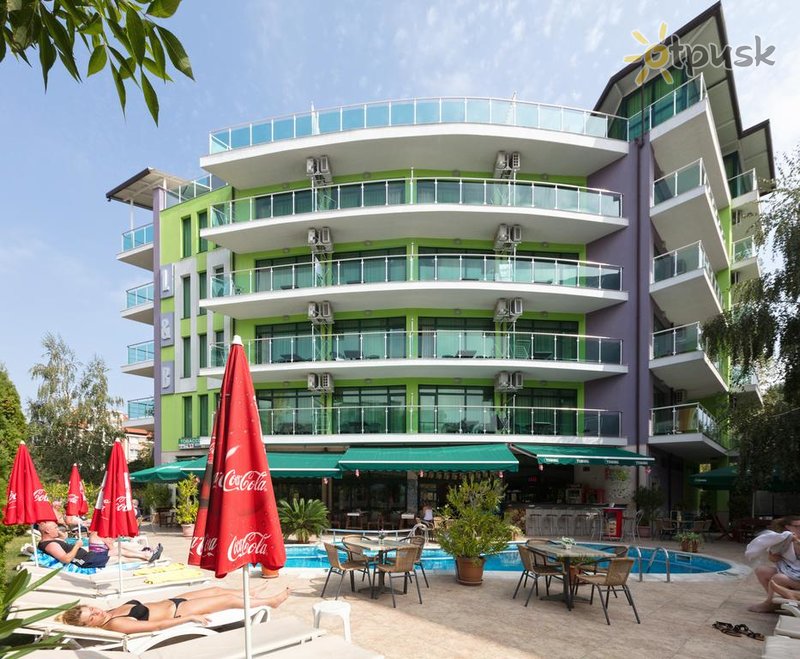 Фото отеля L&B Hotel 3* Солнечный берег Болгария экстерьер и бассейны