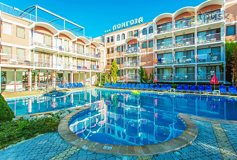 Фото отеля Longosa Hotel 4* Saulainā pludmale Bulgārija ārpuse un baseini