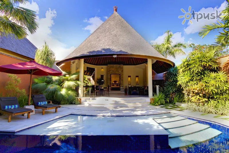 Фото отеля The Kunja Villas & Spa 5* Kuta (Balis) Indonezija išorė ir baseinai