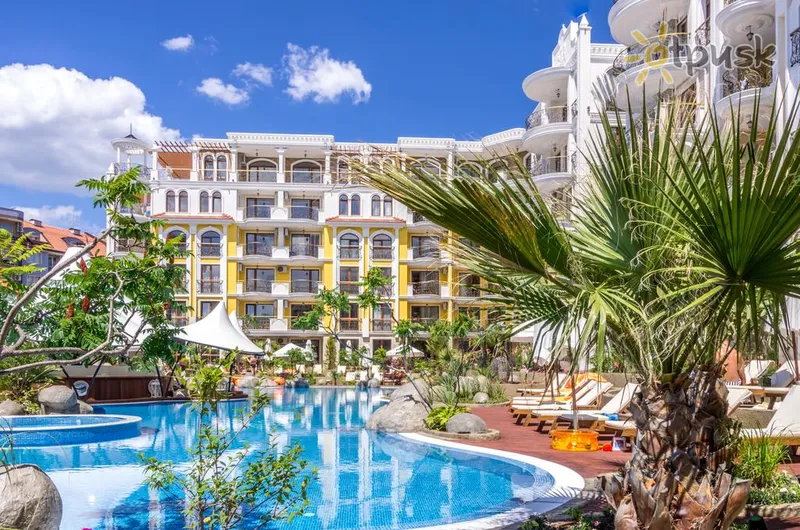 Фото отеля Harmony Suites 4, 5, 6 3* Saulainā pludmale Bulgārija ārpuse un baseini