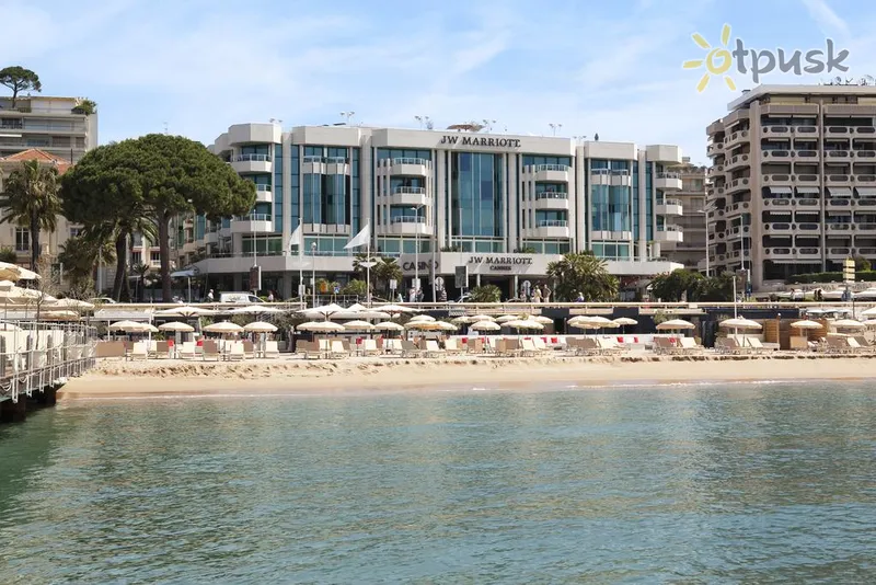 Фото отеля JW Marriott Cannes 5* Канни Франція пляж