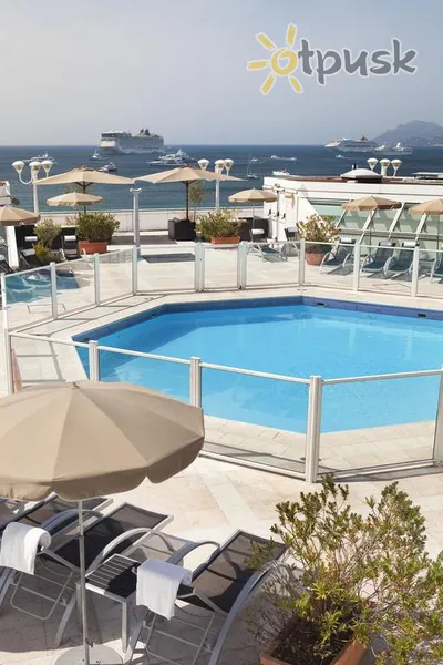 Фото отеля JW Marriott Cannes 5* Kanai Prancūzija išorė ir baseinai