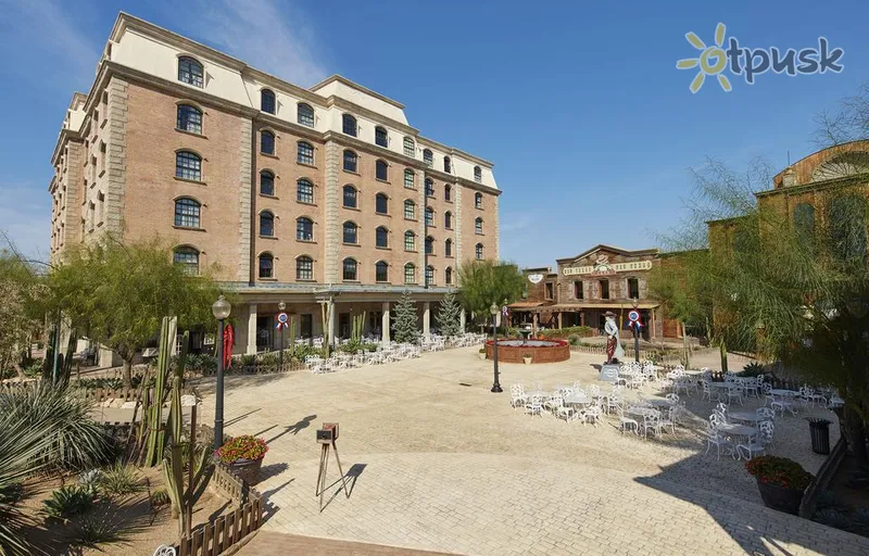Фото отеля PortAventura Gold River Hotel 4* Коста Дорада Испания экстерьер и бассейны