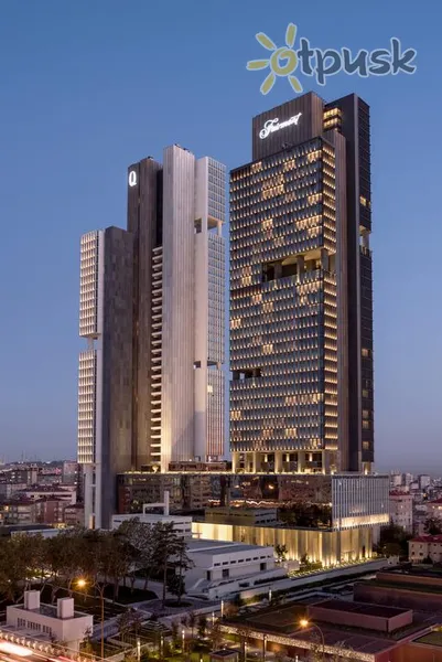 Фото отеля Fairmont Quasar Istanbul Hotel 5* Стамбул Турция экстерьер и бассейны