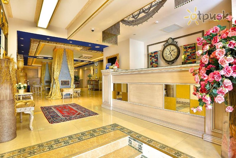 Фото отеля Edibe Sultan Hotel 3* Стамбул Турция лобби и интерьер