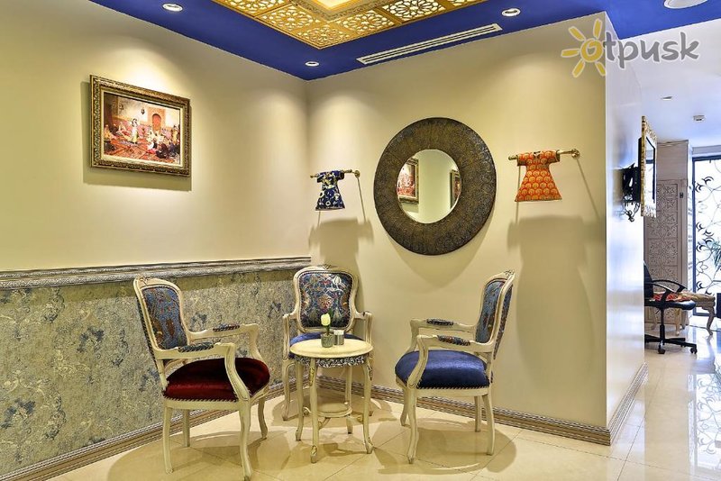 Фото отеля Edibe Sultan Hotel 3* Стамбул Турция лобби и интерьер