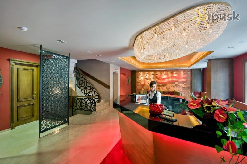 Фото отеля Ferman Hotel 4* Стамбул Турция лобби и интерьер