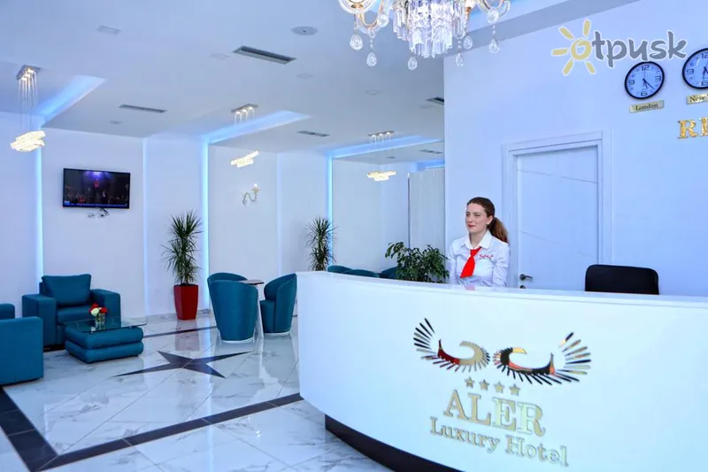 Фото отеля Aler Luxury Hotel Vlora 4* Влера Албанія лобі та інтер'єр