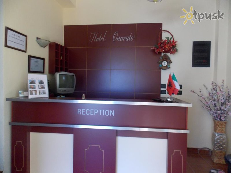 Фото отеля Onorato Hotel 3* Влера Албания лобби и интерьер