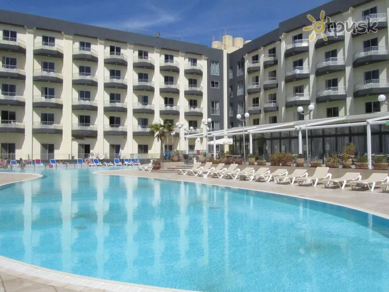 Фото отеля Topaz Hotel 3* Буджибба Мальта екстер'єр та басейни