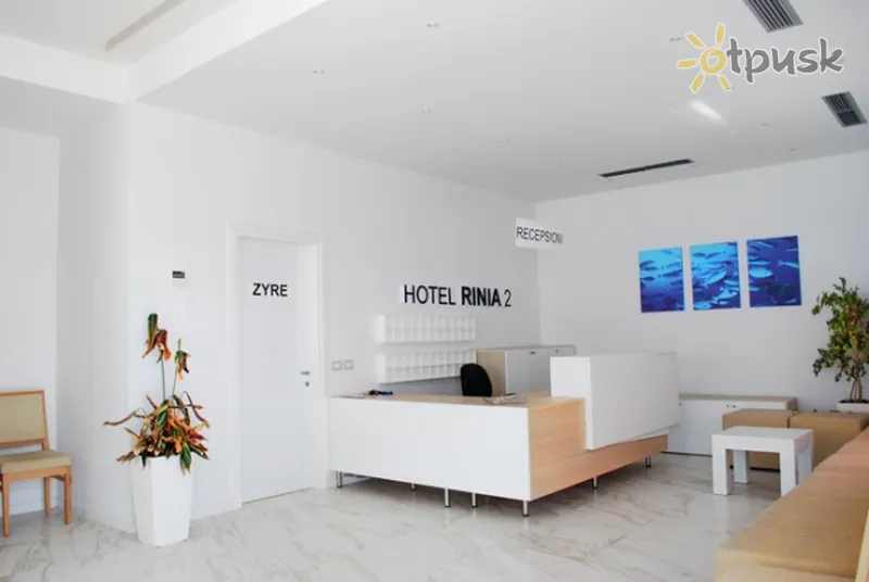 Фото отеля Rinia 2 Hotel 3* Дуррес Албанія лобі та інтер'єр