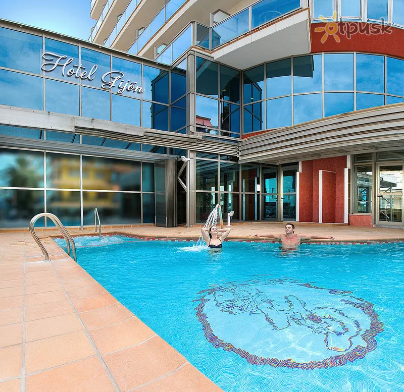 Фото отеля RH Gijon Hotel 3* Kosta Blanka Ispanija išorė ir baseinai
