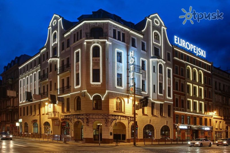 Фото отеля Europejski Hotel 3* Вроцлав Польша экстерьер и бассейны