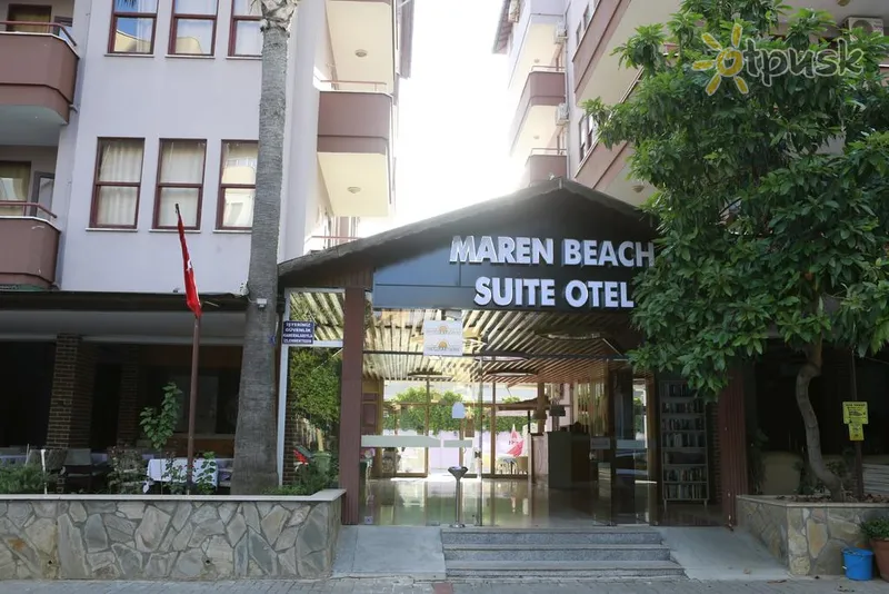 Фото отеля Maren Beach Suite Hotel 3* Alanija Turkija išorė ir baseinai