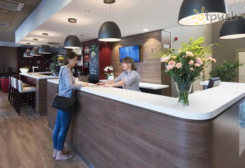 Фото отеля Campanile Wroclaw Stare Miasto 3* Вроцлав Польша лобби и интерьер