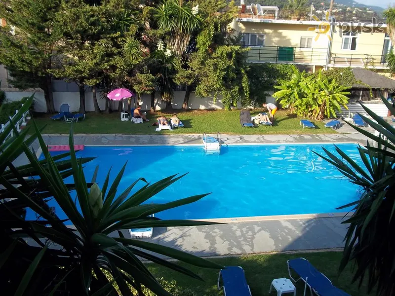 Фото отеля Sunrise Apart Hotel 3* о. Корфу Греция экстерьер и бассейны