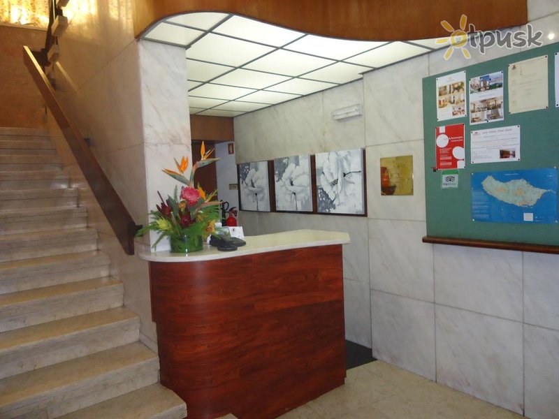 Фото отеля Residencial Greco 3* о. Мадейра Португалия лобби и интерьер