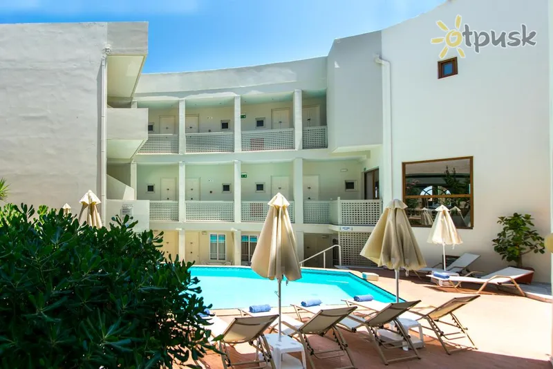 Фото отеля Anita Beach Hotel 3* о. Крит – Ретимно Греция экстерьер и бассейны