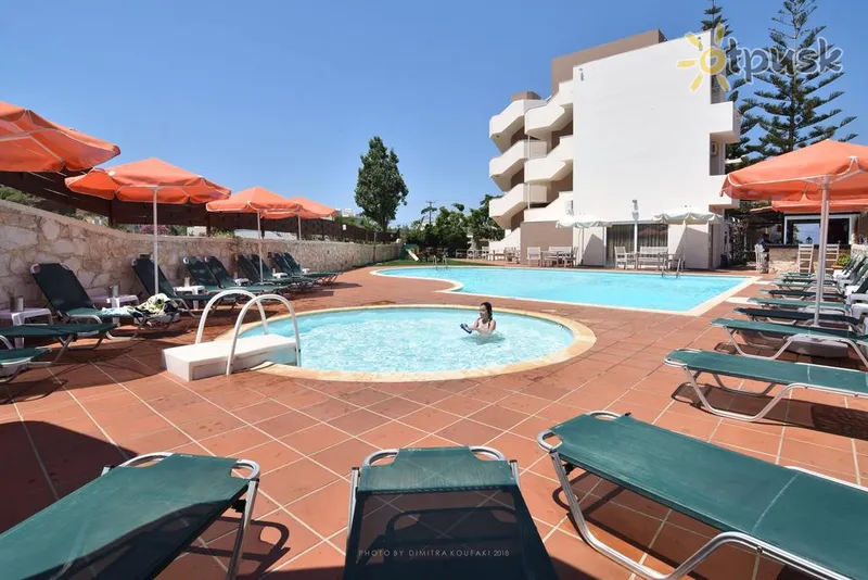 Фото отеля Hermes 3* о. Крит – Ханья Греція екстер'єр та басейни