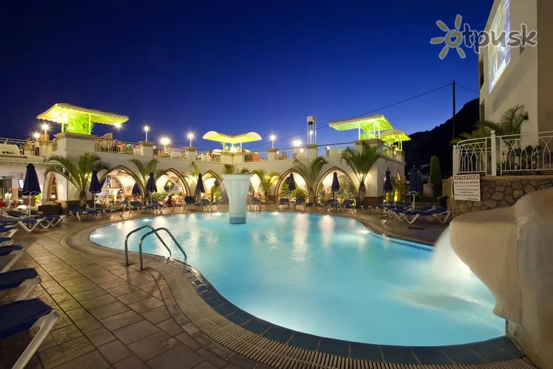 Фото отеля Pefkos Beach Hotel 3* Rodas Graikija išorė ir baseinai