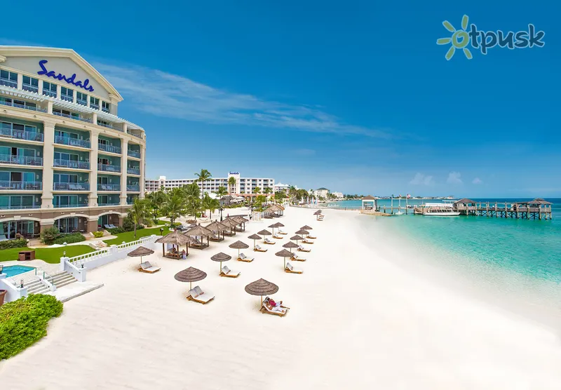 Фото отеля Sandals Royal Bahamian Spa Resort & Offshore Island 5* Nassau Bahamu salas ārpuse un baseini