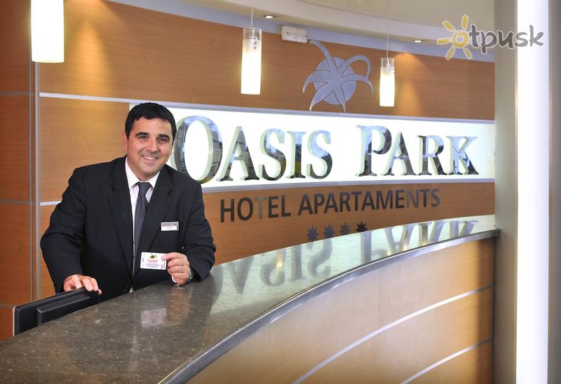 Фото отеля Oasis Park & Spa Hotel 4* Коста Брава Испания лобби и интерьер
