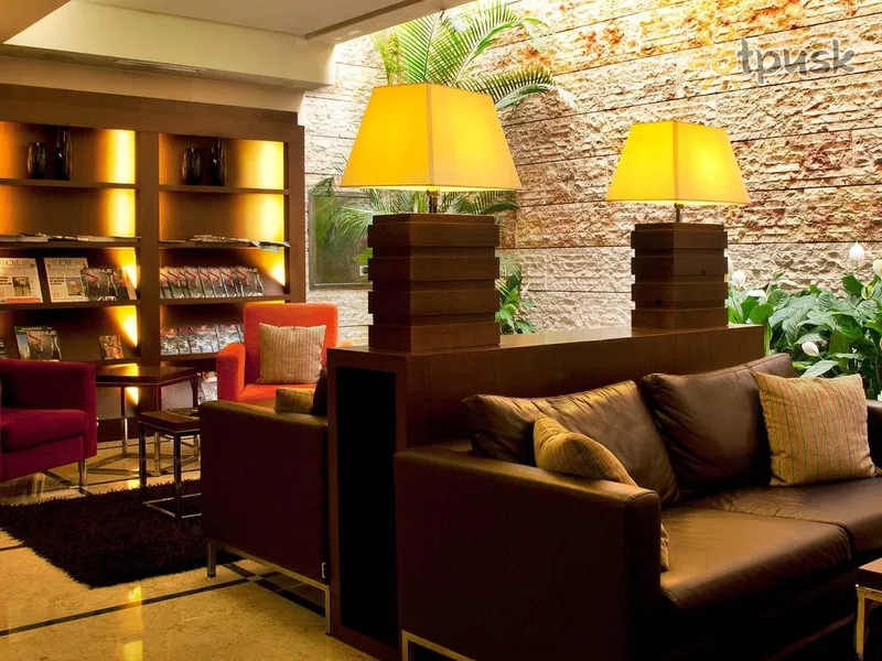 Фото отеля Turim Iberia Hotel 4* Лиссабон Португалия лобби и интерьер