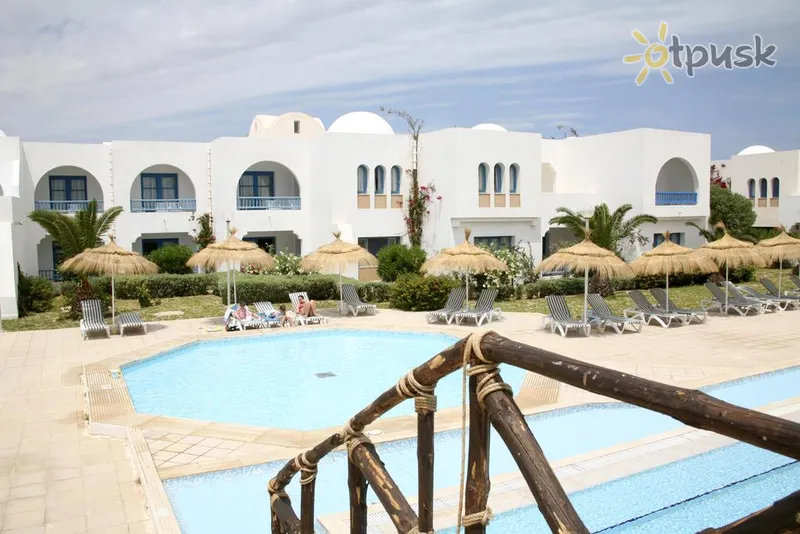 Фото отеля Dar El Manara 3* apie. Džerba Tunisas išorė ir baseinai