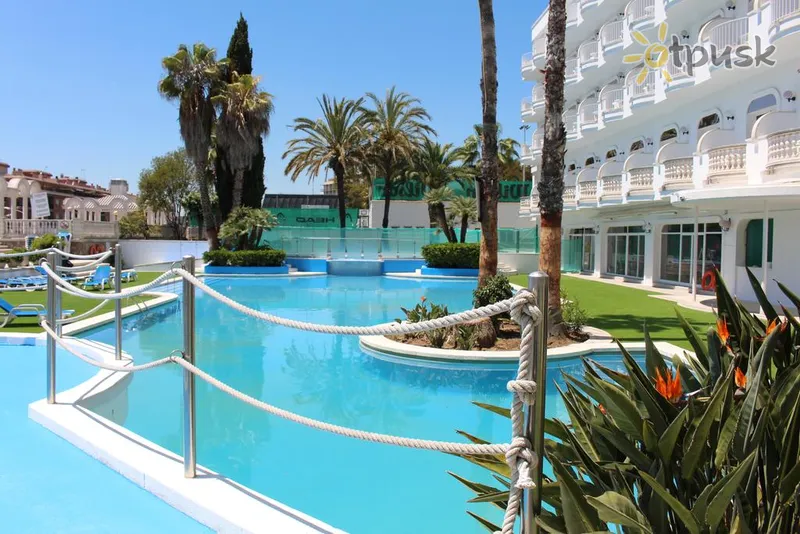 Фото отеля Best Lloret Splash Hotel 3* Kosta Brava Ispanija išorė ir baseinai