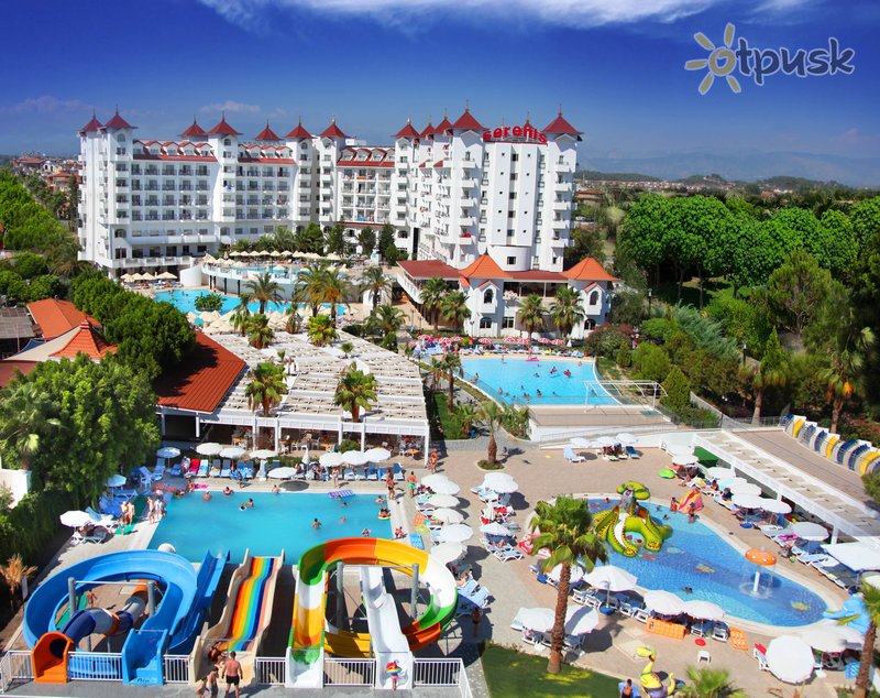 Фото отеля Serenis Hotel 5* Сиде Турция аквапарк, горки
