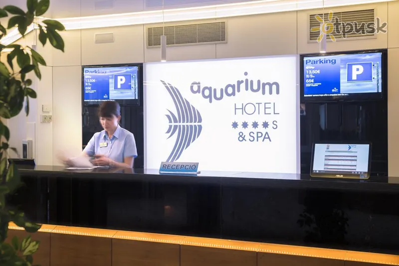Фото отеля GHT Aquarium Hotel & SPA 4* Коста Брава Іспанія лобі та інтер'єр
