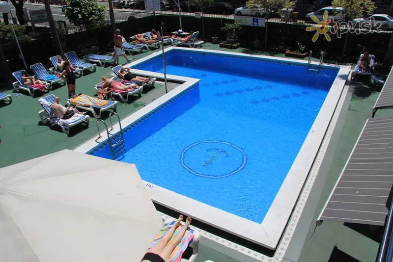Фото отеля H Top Palm Beach & Spa 3* Коста Брава Іспанія екстер'єр та басейни