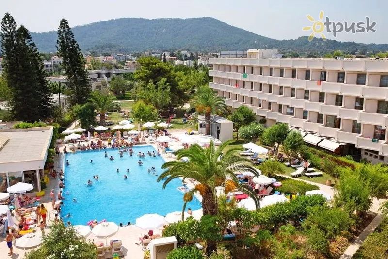 Фото отеля Ialyssos Bay Suneo Club Hotel 4* о. Родос Греция экстерьер и бассейны