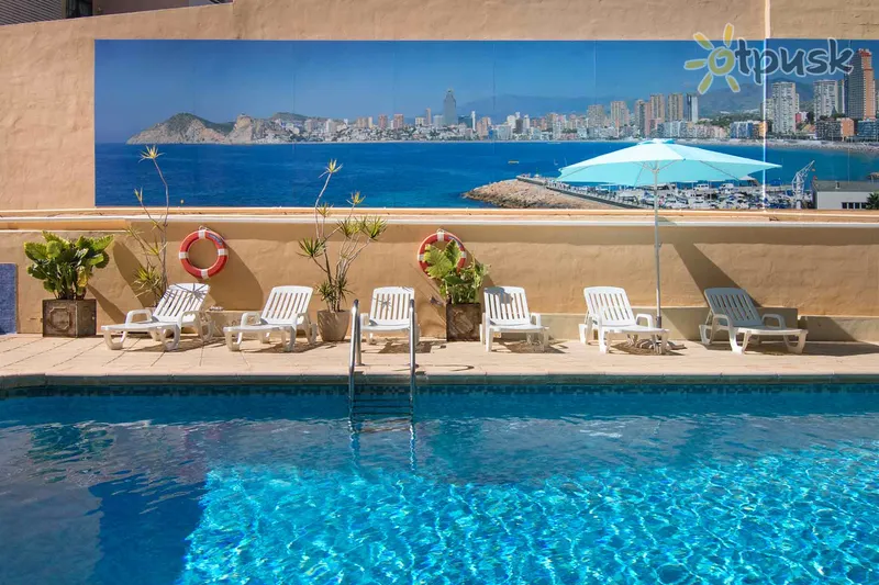 Фото отеля Jaime I Benidorm 3* Коста Бланка Іспанія екстер'єр та басейни