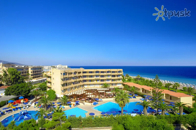 Фото отеля Sun Beach Resort Complex 4* Rodas Graikija išorė ir baseinai