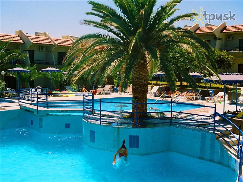 Фото отеля Virginia Hotel 3* Rodas Graikija išorė ir baseinai
