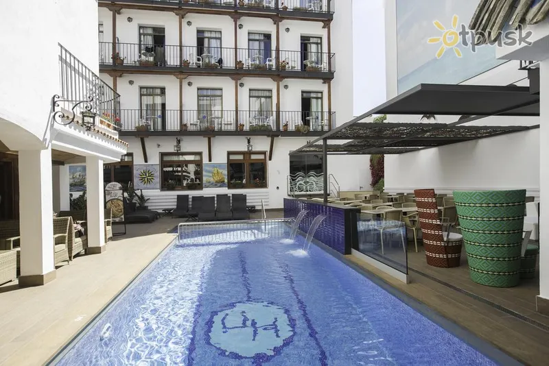 Фото отеля Neptuno Apartamentos 3* Kosta del Maresmė Ispanija išorė ir baseinai
