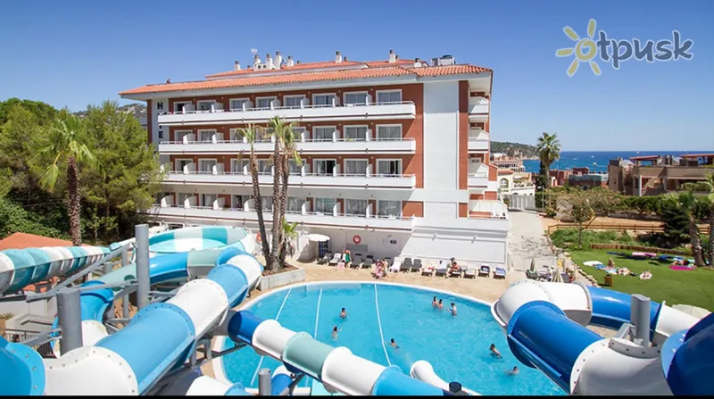 Фото отеля Gran Garbi Mar Hotel 3* Kosta Brava Ispanija vandens parkas, kalneliai
