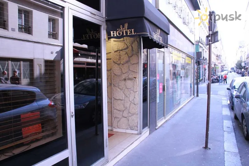 Фото отеля Jeff Hotel Paris 2* Parīze Francija ārpuse un baseini