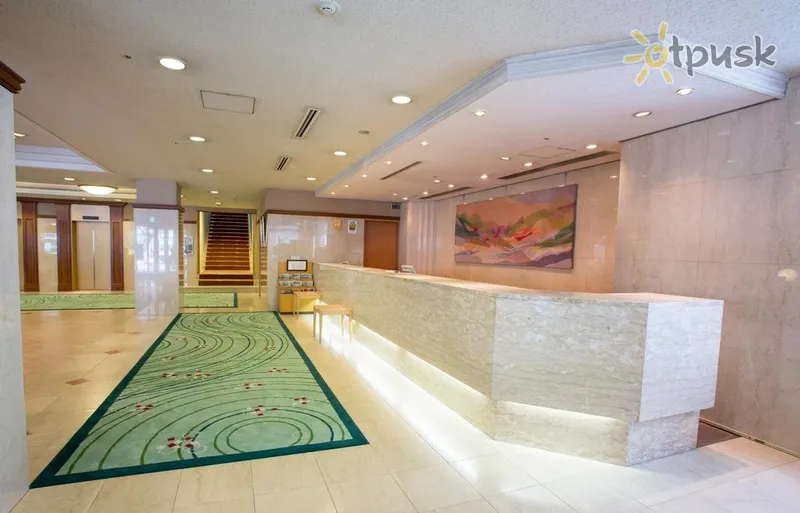 Фото отеля New Hiroden Hotel 3* Хиросима Япония лобби и интерьер