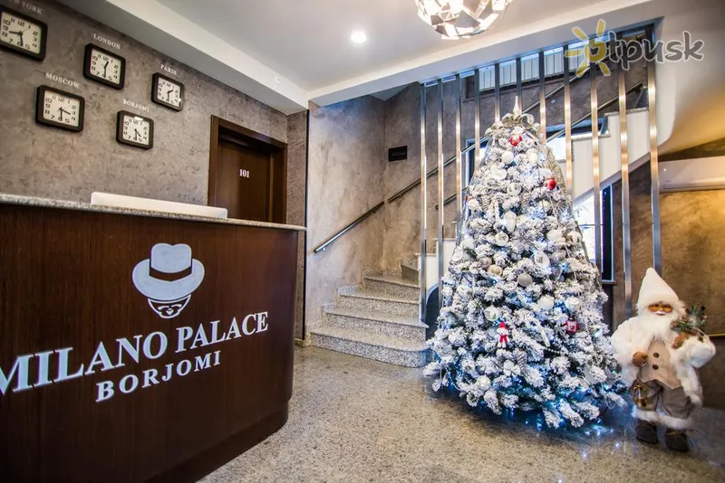 Фото отеля Milano Palace 4* Боржомі Грузія лобі та інтер'єр