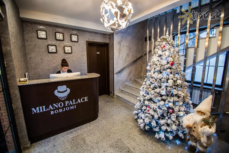 Фото отеля Milano Palace 4* Боржоми Грузия лобби и интерьер